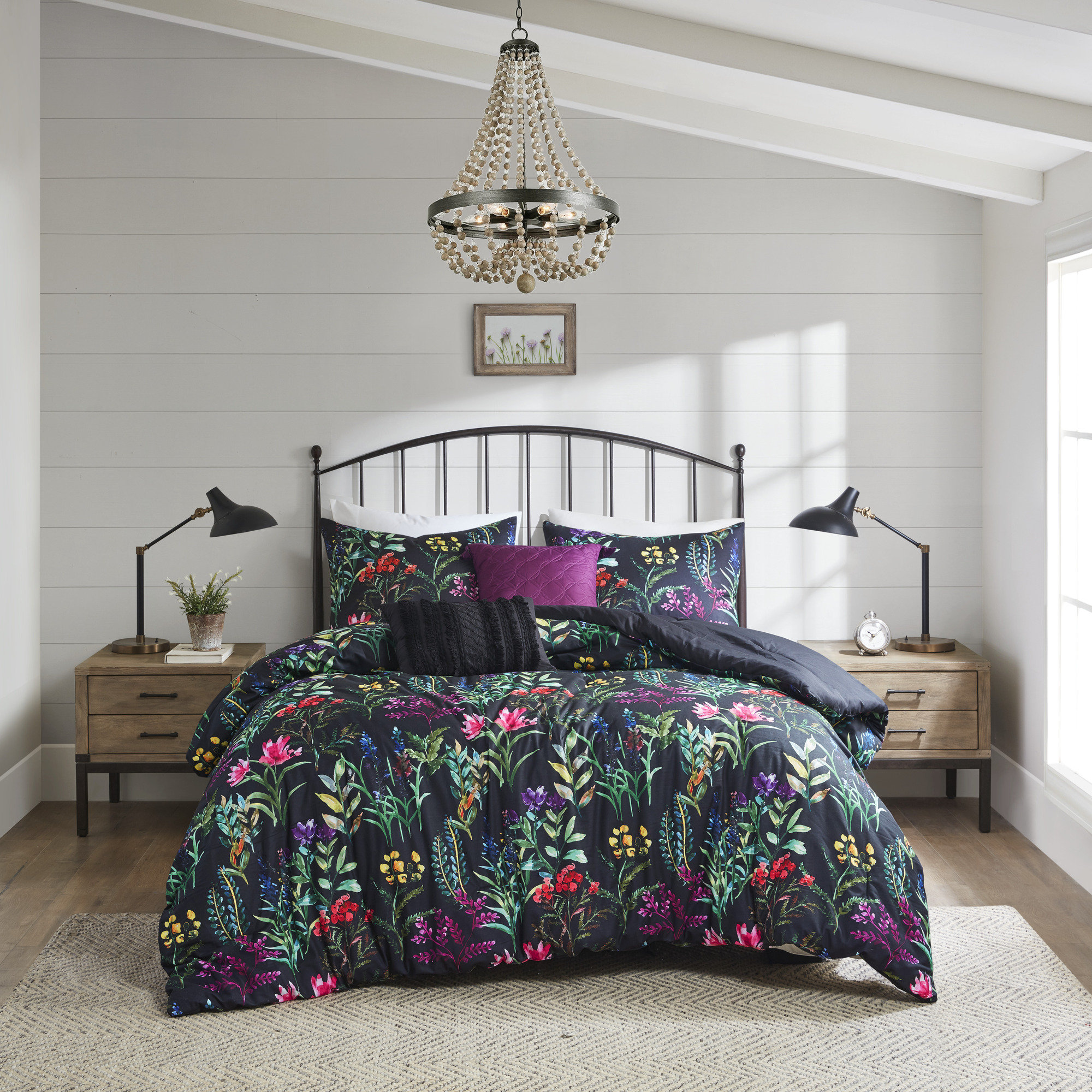Wayfair floral comforter discount